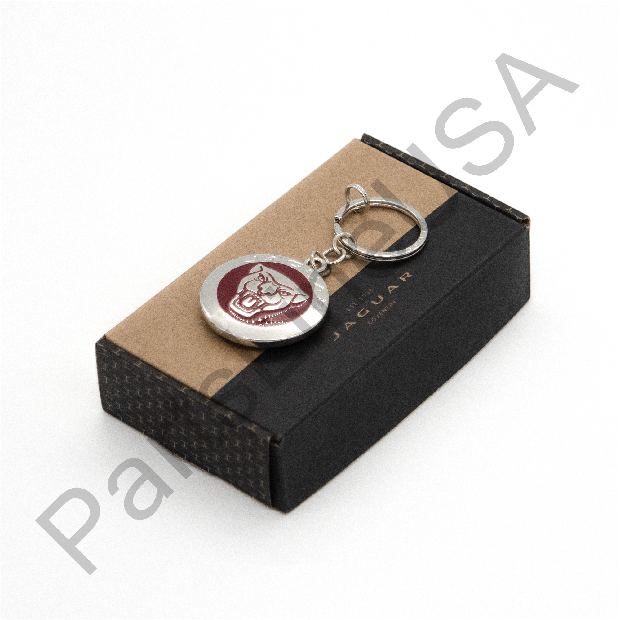 Genuine Jaguar Growler Key Ring in Red Gift Club Limited Edition