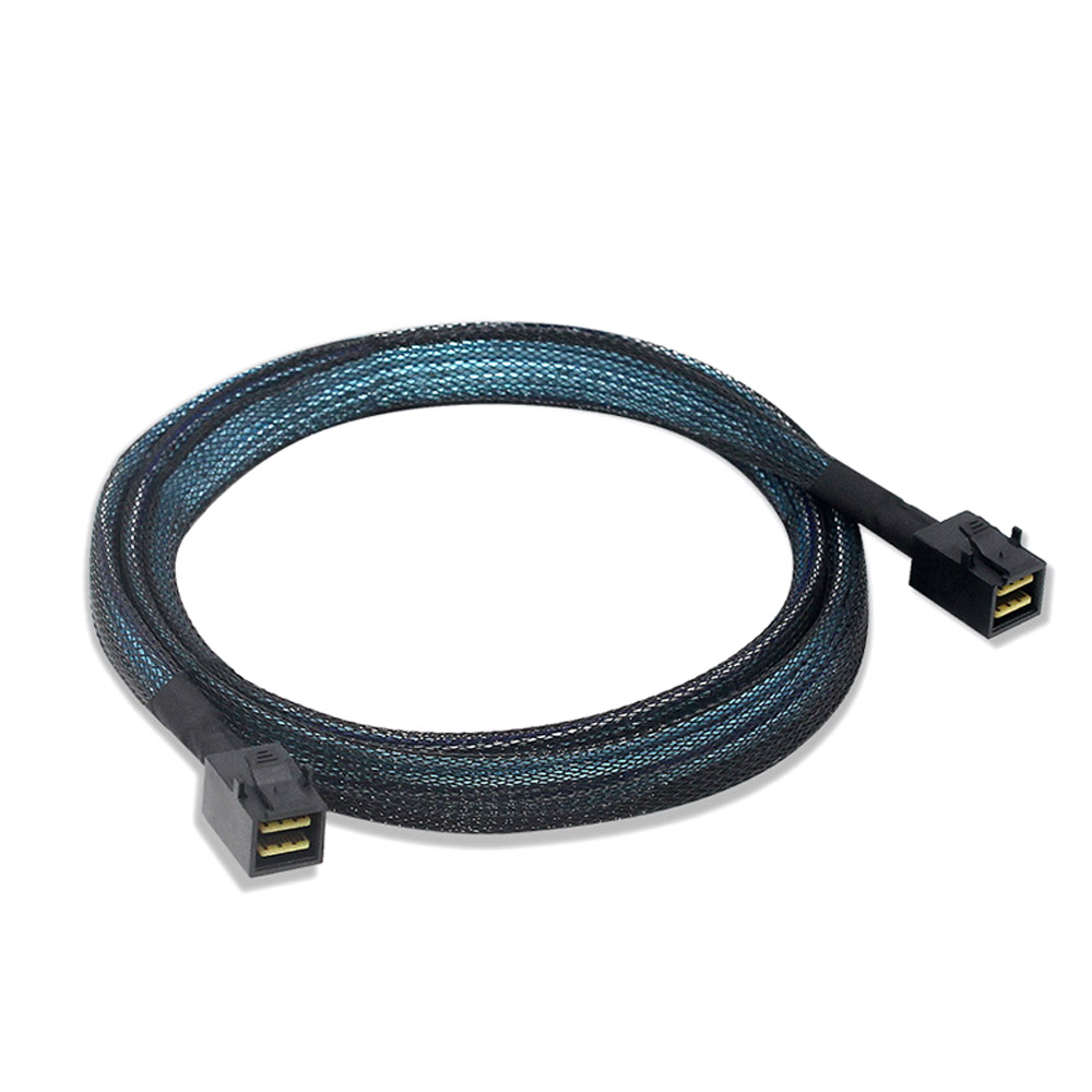 Placa madre de servidor HD Mini SAS SFF-8643 a Mini SAS SFF-8643 plano posterior 0,5 o 1 M - Imagen 5 de 5